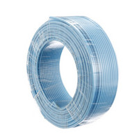 金山 电线电缆 国标单芯塑铜线 硬线 BV25平方毫米  蓝  100米/盘