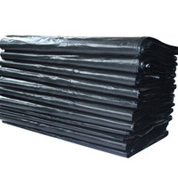 谋福 9032 黑色加厚环卫物业酒店一次性垃圾袋(60*80cm 黑色50只装 )