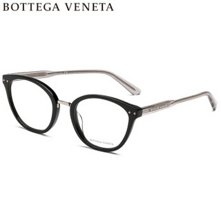 葆蝶家Bottega Veneta eyewear光学镜架女款 近视眼镜框 BV0195O-001 黑色镜框 51mm