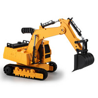 双鹰 （DOUBLE E） 手动工程车挖掘机挖土机 儿童玩具送儿童汽车模型男孩礼物 E232-002
