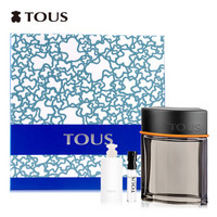 桃丝熊（TOUS ）绅仕男士香水礼盒（绅仕100ml+悠情女士4.5mlEDT +试管1.5ml）