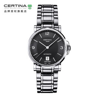 雪铁纳(CERTINA)瑞士手表卡门系列钢带机械男表C017.407.11.057.00