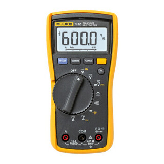 福禄克（FLUKE）115C 紧凑型真有效值数字万用表 交直流电压电流测量 掌上型多用表 仪器仪表