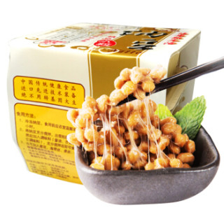 燕京极小粒即食纳豆50g3盒方便菜