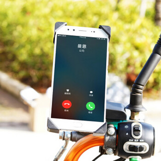 曼恩（MANEN）熊猫自行车手机支架 多功能手机架 后视镜电动车摩托车导航山地支架M905