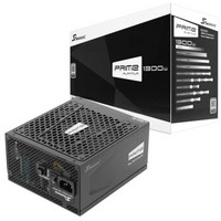 海韵 (SEASONIC) 旗舰白金 1300W PRIME (80PLUS白金牌/十二年质保/全模组/静音/支持风扇启停模式）