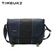 美国天霸TIMBUK2 信使包 经典款 单肩斜跨包男骑行包 深蓝色/红色(XS) TKB1108-1-5401