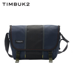 美国天霸TIMBUK2 信使包 经典款 单肩斜跨包男骑行包 深蓝色/红色(XS) TKB1108-1-5401