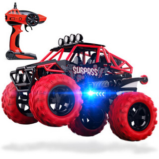 益米（YIMI）遥控越野车 摇控车玩具攀爬越野车悍马 充电遥控汽车模型 儿童男女孩玩具红