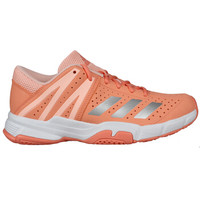 adidas 阿迪达斯 Wucht P3系列 羽毛球鞋耐磨运动跑步鞋减震透气羽毛球鞋女款 白粉 DA8876  39码/6  送2285袜子