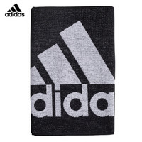 adidas 阿迪达斯 运动毛巾棉质吸汗羽毛球网球男女通用 DH2860 黑色 均码