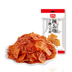 运费券收割机:盼盼 手撕豆皮 休闲零食辣条辣片豆干香辣味65g *3件