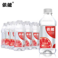 限安徽：依能 西柚味 无糖无汽弱碱苏打水 350ml*24瓶