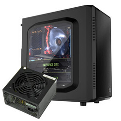 Tt（Thermaltake）启航者S3 机箱电源套装（含230W电源）