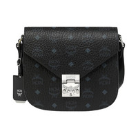 MCM 女士时尚小号单肩包斜挎包 MWS8APA03BK001 黑色