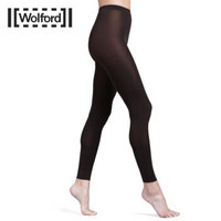 Wolford/沃尔福特Velvet66D天鹅绒保暖九分打底裤袜秋冬 17017 7005黑色 XS