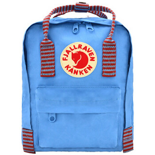 FJALLRAVEN 背包Kanken运动休闲户外双肩包迷你小包mini23561A 508/911空军蓝/条纹 7L