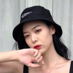 爱莱尔 女士大沿防晒渔夫帽
