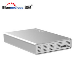 BLUEENDLESS 蓝硕 U23Q(15) Mirco口移动硬盘盒USB3.0全金属2.5英寸