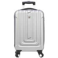 UTC 行家 拉杆箱登机箱男女商务休闲20英寸万向轮ABS行李箱旅行箱密码箱 银色