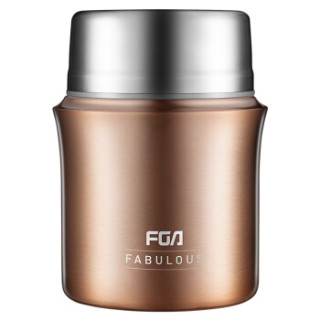 商品富光dcz181018700304不锈钢焖烧杯700ml香槟金