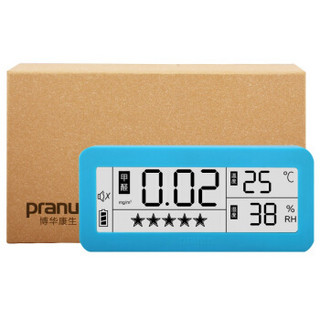 博华康生（pranus）家庭环境管家 甲醛 温度 湿度 空气质量监测仪 蓝色