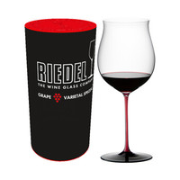 奥地利醴铎RIEDEL黑领结系列进口勃艮第红葡萄酒杯高脚杯高端手工无铅水晶玻璃酒杯(单只装)4100/16R