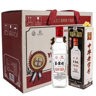 YUQUAN 玉泉 浓酱兼香型白酒 42度485ml*6+125ml*2礼盒