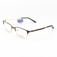 SEIKO 精工 眼镜框男款全框纯钛商务眼镜架近视配镜光学镜架HC1017 C90 54mm 亮深褐色