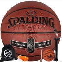 斯伯丁(SPALDING)NBA铂金系列Zi/O表皮材料PU篮球76-015Y