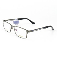 SEIKO 精工 眼镜框男款全框纯钛商务眼镜架近视配镜光学镜架HC1009 C177 56mm 哑灰色