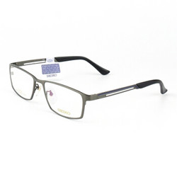 SEIKO精工 眼镜框男款全框纯钛商务眼镜架近视配镜光学镜架HC1009 C177 56mm 哑灰色