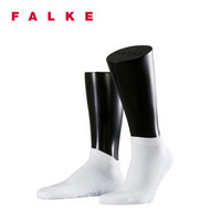 FALKE 德国鹰客 Cool 24/7长绒棉休闲舒适透气低短筒男袜 白色white 41-42 13288-2000-41