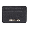 MICHAEL KORS 迈克·科尔斯 MONEY PIECES系列 MK卡包牛皮包女士卡包卡夹 32F7GF6D0L BLACK黑色