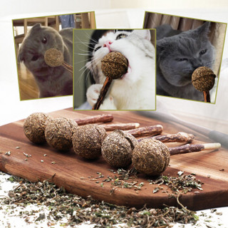 华畜 猫薄荷棒棒糖逗猫棒猫薄荷球猫玩具猫磨牙棒小猫猫咪用品猫薄荷糖猫咪零食