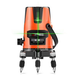 标康 FS3绿光水平仪激光3线 红外线水平仪强光打线高精度投线仪