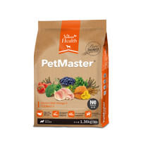 PetMaster佩玛思特 宠物狗粮 三文鱼Ω3美毛美肤犬粮1.36kg/3LB