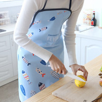 半岛良品（bydoll）厨房防污系带围裙 防水防油家用时尚围裙 韩版简约均码围裙