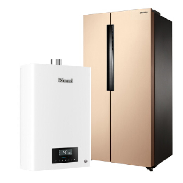 林内(rinnai)&三星(samsung)16升零干扰燃气热水器 638升大容量风冷