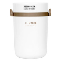 阿司倍鹭（ASVEL）日本保温饭盒 大容量三层带汤杯保温午餐盒 白色700ML