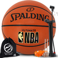 斯伯丁SPALDING 比赛篮球NBA经典旗舰店专供蓝球76-316Y