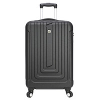 UTC 行家 拉杆箱登机箱男女商务休闲20英寸万向轮ABS行李箱旅行箱密码箱 黑色
