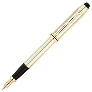 高仕（CROSS）钢笔 TOWNSEND/涛声系列 美国总统笔 高端轻奢签字笔成功典范 10K包金706-FD