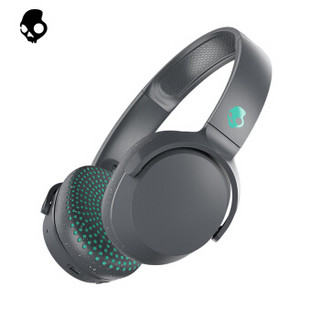 Skullcandy 骷髅头 Riff Wireless 无线蓝牙头戴式耳机 灰色