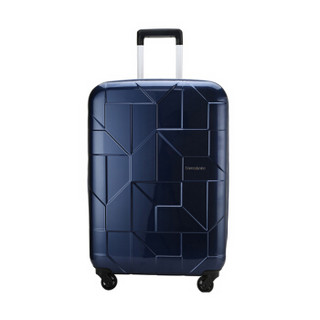 Samsonite 新秀丽 双杆飞机轮拉杆箱旅行箱托运箱 I60*21102 蓝色 24英寸