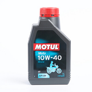 摩特 MOTUL MOTO 4T摩托车机油 润滑油 10W40 SH级 1L