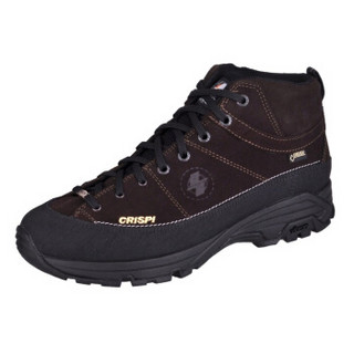 CRISPI 8009643 中帮系列 反毛皮徒步鞋-A.Way Mid XCR Dark Brown（暗棕） 37