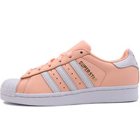 adidas 阿迪达斯 三叶草系列 SUPERSTAR W 运动休闲鞋 B42001 粉/白 39.5码 UK6.5码