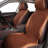 五福金牛 夏季坐垫 四季通用汽车座垫座套朗逸速腾途观思域凯美瑞雅阁 免绑透气清悠系列 咖金色