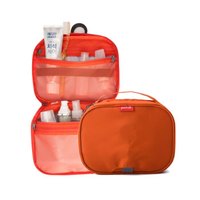 pack all 美国pack all洗漱包旅行用品收纳包大容量男女士防水出差便携化妆包收纳袋 橙色